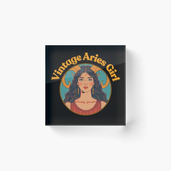 Item preview, Vintage Aries Girl designed and sold by Vintage City.