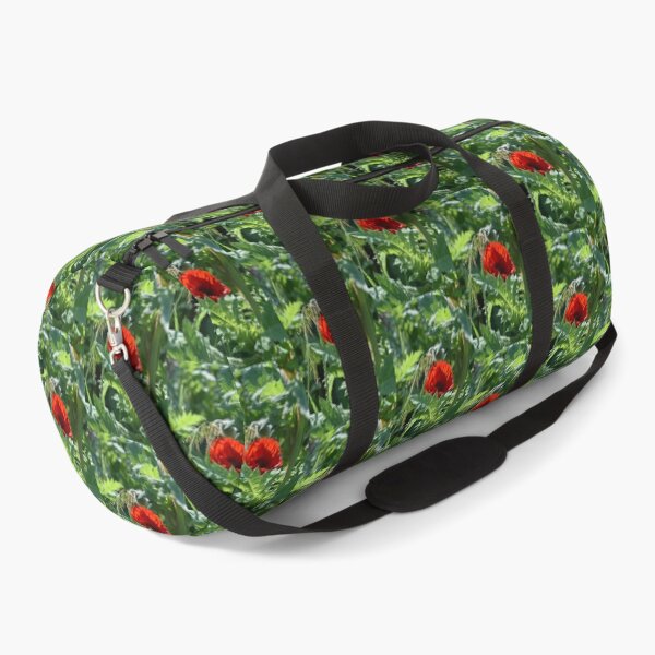 Item preview, A Pretty Red Poppy and Green Foliage designed and sold by Michaela Perryman.