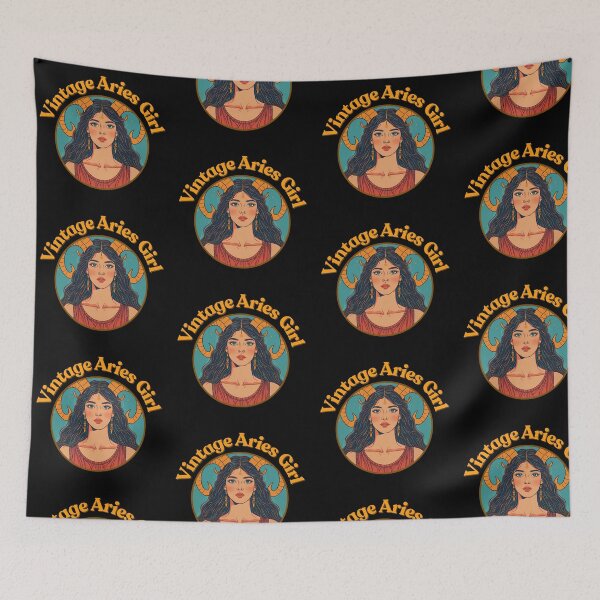 Item preview, Vintage Aries Girl designed and sold by Vintage City.