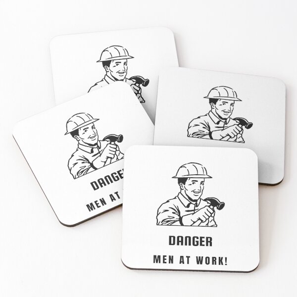 Item preview, Danger Men at Work designed and sold by Psycho Jim.