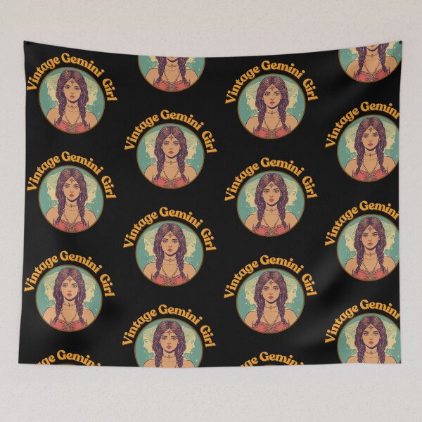 Item preview, Vintage Gemini Girl designed and sold by Vintage City.