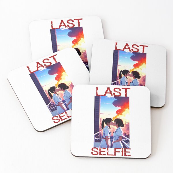Item preview, LAST SELFIE Anime Limited Edition Print designed and sold by santo ✝abú.