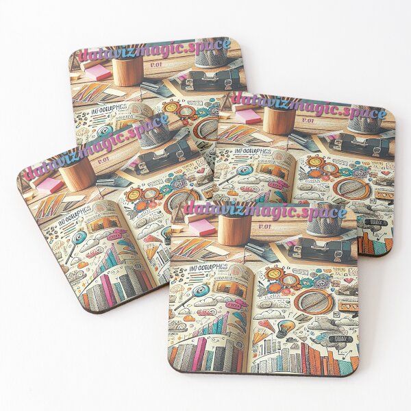Item preview, Infographics Designers Sketchbooks.  designed and sold by Data Viz Magic.