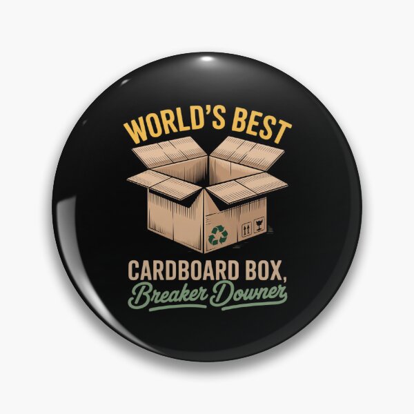 Item preview, Funny World Best Cardboard Box Breaker Downer designed and sold by ShelFisher.