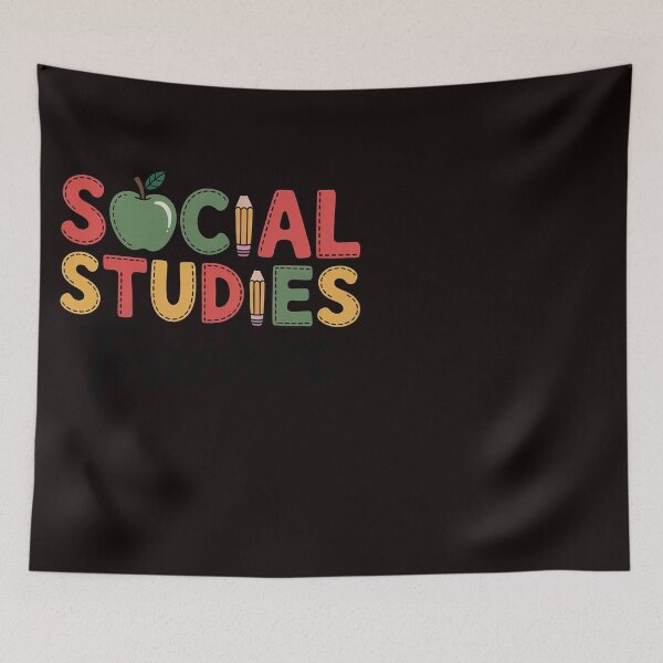 Item preview, Social Studies Teacher designed and sold by RopboxRone.