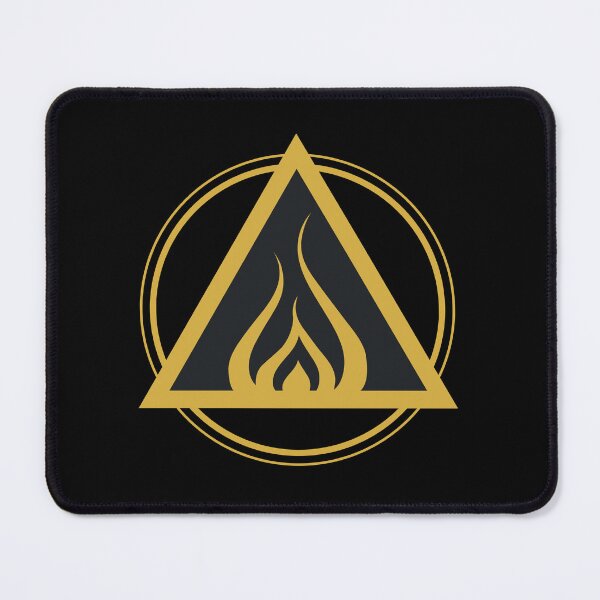 Item preview, Golden Element of Fire - Shee Minimalistic Symbol  designed and sold by SheeArtworks.