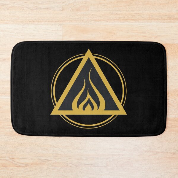 Item preview, Golden Element of Fire - Shee Minimalistic Symbol  designed and sold by SheeArtworks.