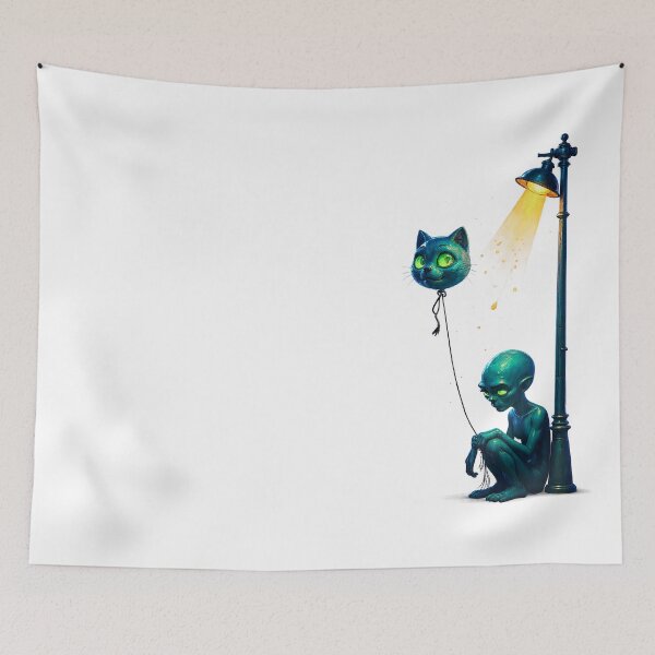 Item preview, Melancholy Alien - Lost Among Stars designed and sold by TicoTuftCR.