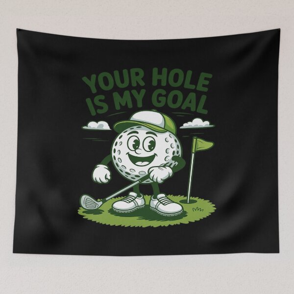 Artikelvorschau, Lustig Dein Loch ist mein Ziel Golfspieler Golfen entworfen und verkauft von ShelFisher.