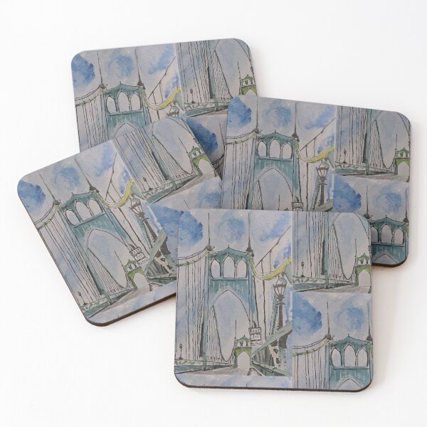 Item preview, St. John's Bridge 2- On the Bridge designed and sold by Elaina Goodkind.