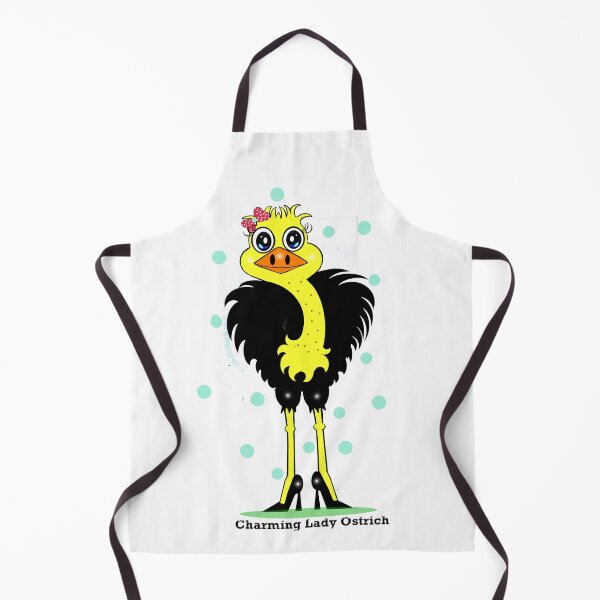 Item preview, Charming Lady Ostrich designed and sold by Shirley cute art .