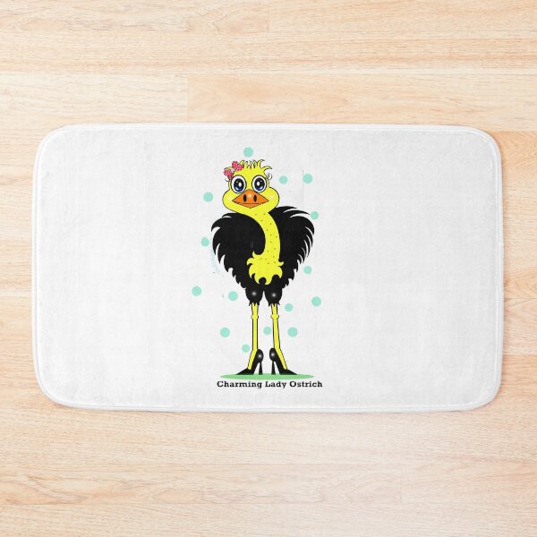 Item preview, Charming Lady Ostrich designed and sold by Shirley cute art .