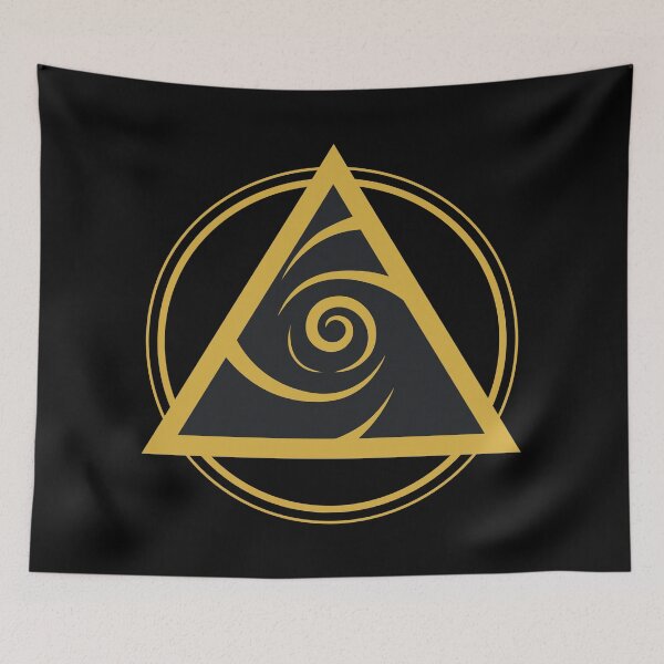 Item preview, Golden Element of Air - Shee Minimalistic Symbol  designed and sold by SheeArtworks.