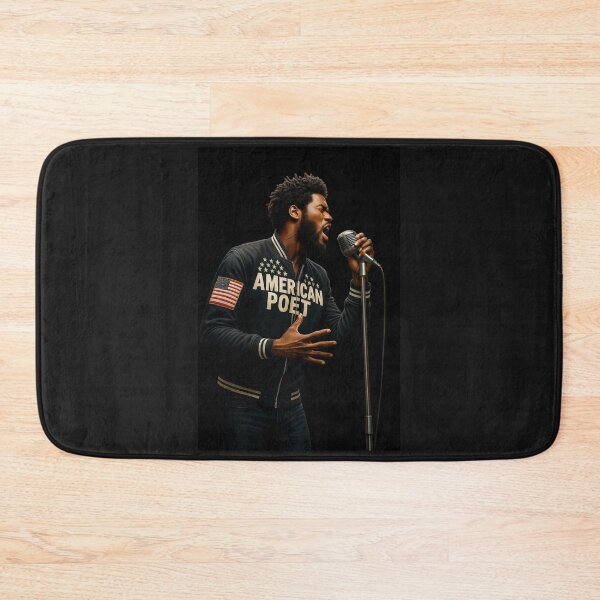 Item preview, American Poet Black Jacket designed and sold by Antuan Simmons.