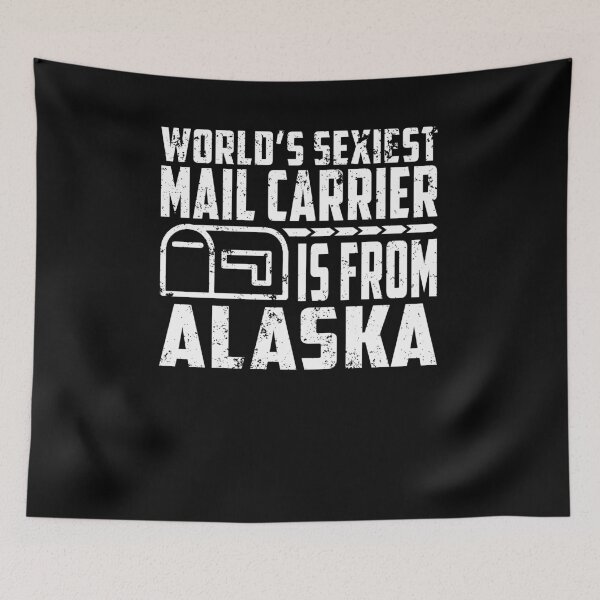 Item preview, Gift For The Mail Carrier Alaska Mailman Funny designed and sold by shoppzee.