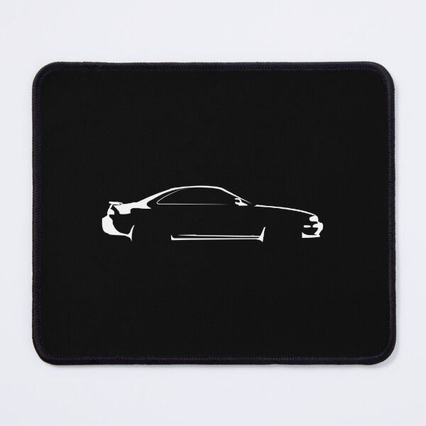 Item preview, Silvia S14 K’s Aero (1994) Minimalist Car Silhouette (White) designed and sold by FearnCreative.