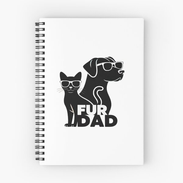Item preview, Fur Dad Funny Fathers Day Cat and Dog Lover designed and sold by Sandrhaus.