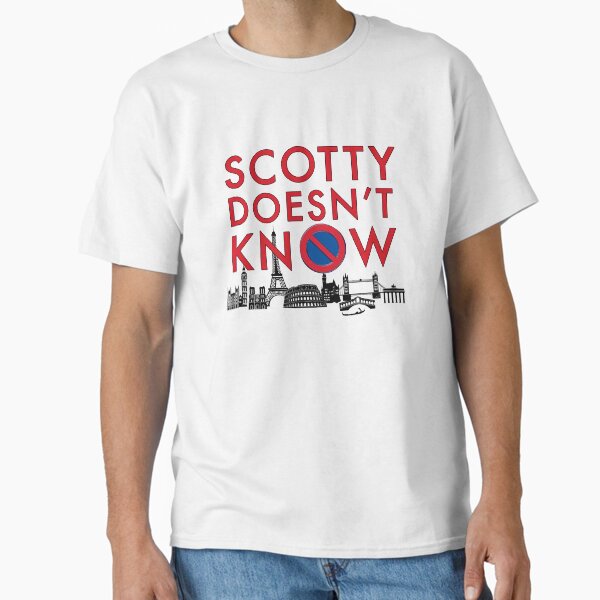 Aperçu de l'œuvre SCOTTY NE SAIT PAS créée et vendue par themarvdesigns.