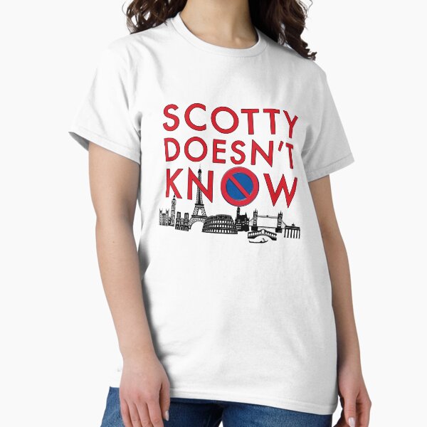 Vista previa del artículo con la obra «SCOTTY NO SABE», diseñado y vendido por themarvdesigns.