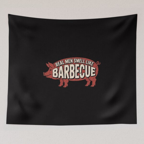 Item preview, Real Men Smell Like Barbecue designed and sold by TewonLake.