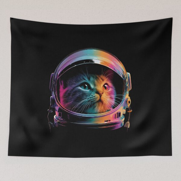 Item preview, Space Cat Astronaut III designed and sold by WolfmanProphecy.