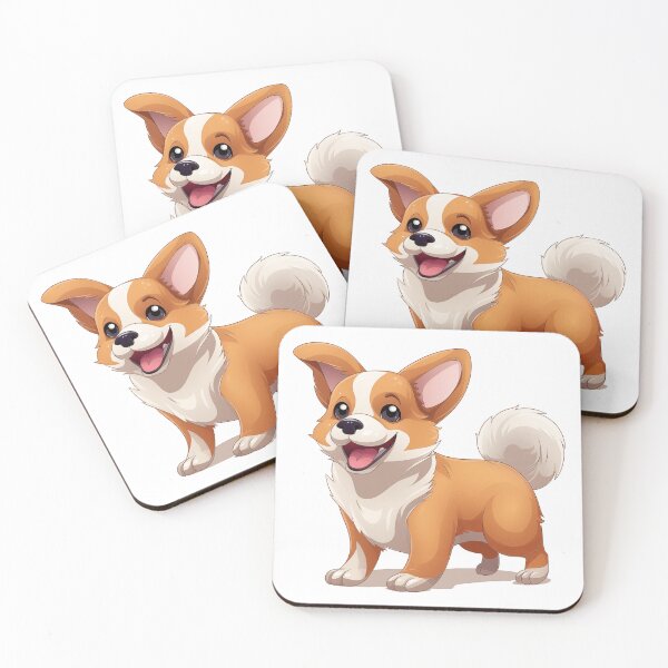 Item preview, Smiling Corgi Portrait designed and sold by New-School-Wave.