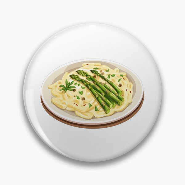 Item preview, Creamy Asparagus Pasta designed and sold by New-School-Wave.