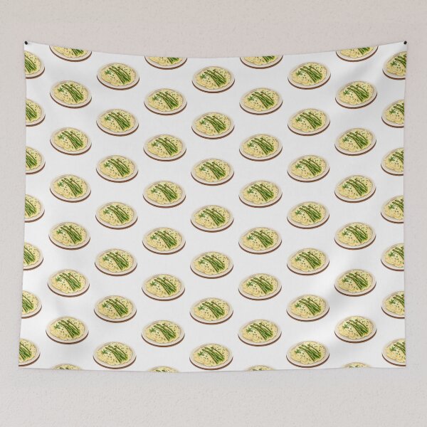 Item preview, Creamy Asparagus Pasta designed and sold by New-School-Wave.
