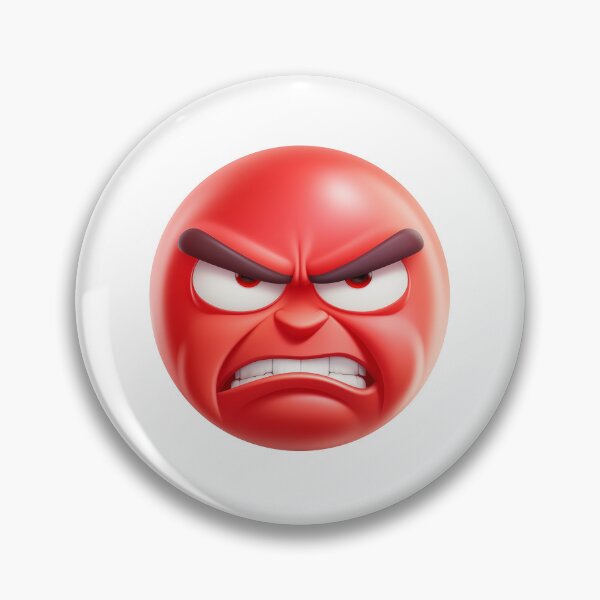 Item preview, Fiery Red Emoticon designed and sold by New-School-Wave.