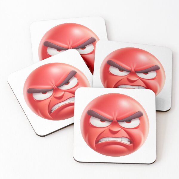 Item preview, Fiery Red Emoticon designed and sold by New-School-Wave.