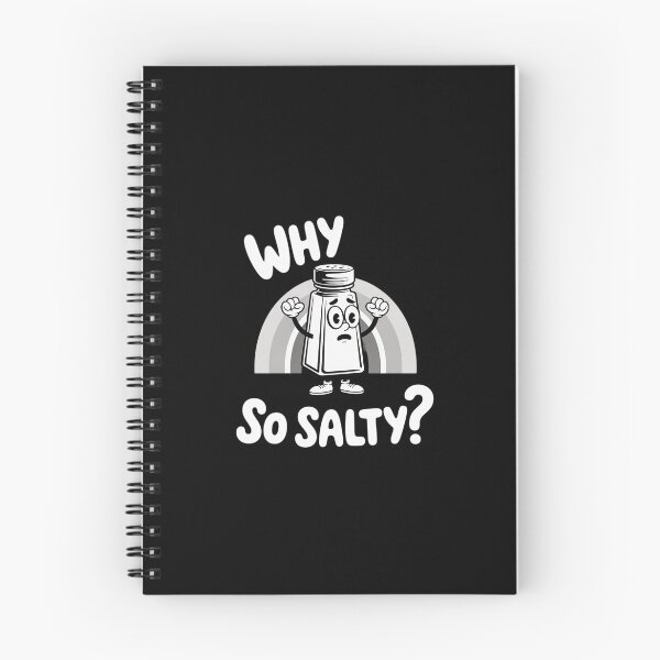 Item preview, Why So Salty Cartoon Salt Shaker designed and sold by khorbiasieno.