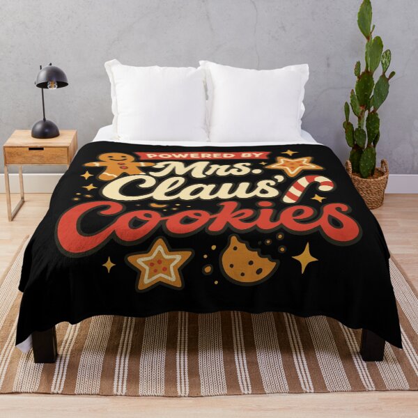 Item preview, Powered By Mrs. Claus’ Cookies designed and sold by Standout Concepts®.