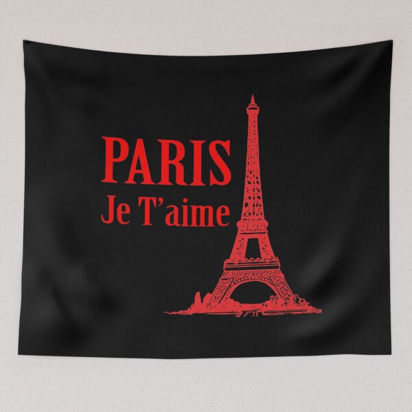 Item preview, PARIS Je T’aime — Romantic Red Eiffel Tower Design designed and sold by SmartDesigner-.