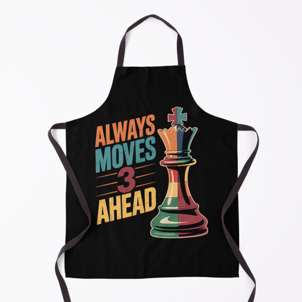 Item preview, Always 3 Moves Ahead Chess designed and sold by AmericaKub.