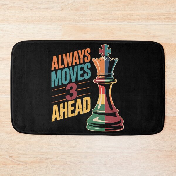 Item preview,  Always 3 Moves Ahead Chess  designed and sold by AmericaKub.