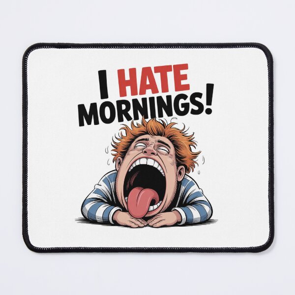 Item preview, Vintage I Hate Mornings designed and sold by VasilisLamArt.