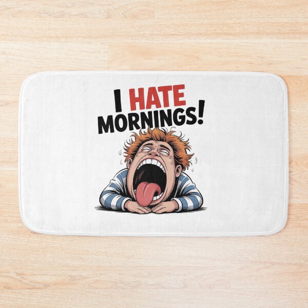 Item preview, Vintage I Hate Mornings designed and sold by VasilisLamArt.
