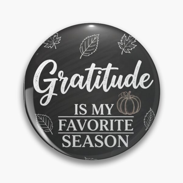 Item preview, Gratitude Is My Favorite Season – Heartfelt Fall Quote for Journals, Shirts & Home Décor designed and sold by VibeCraftique.