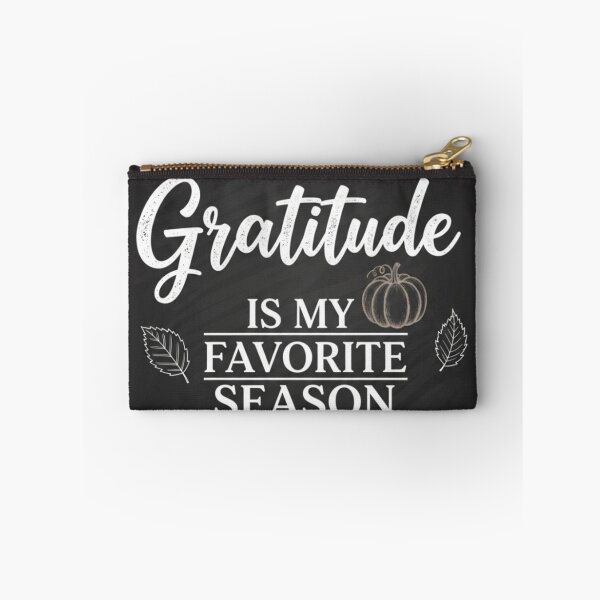 Item preview, Gratitude Is My Favorite Season – Heartfelt Fall Quote for Journals, Shirts & Home Décor designed and sold by VibeCraftique.