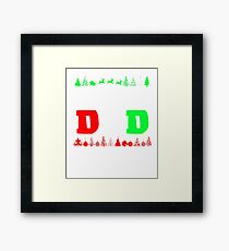 NAVIDAD Framed Print