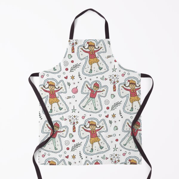 Item preview, Winter Wonderland Snow Angel Throw Pillow designed and sold by FestivityFinds.