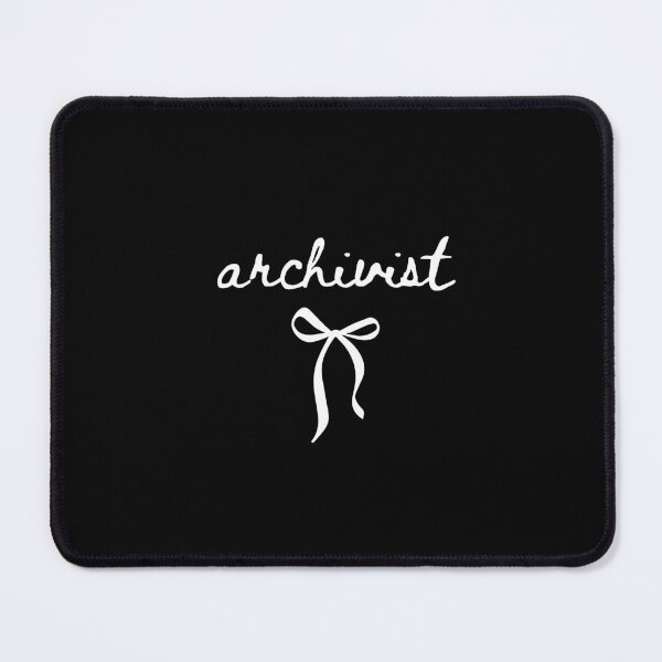 Item preview, Archivist Embroidered Bow | Cute Library & Archive Worker Gift | Minimal Aesthetic Job designed and sold by MyMomentShirt.