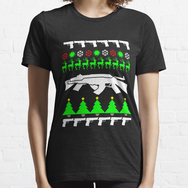 Ak 47 ugly christmas on sale sweater