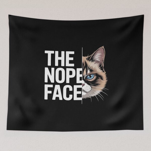 Item preview, The Nope Face designed and sold by DrewLeuschke.