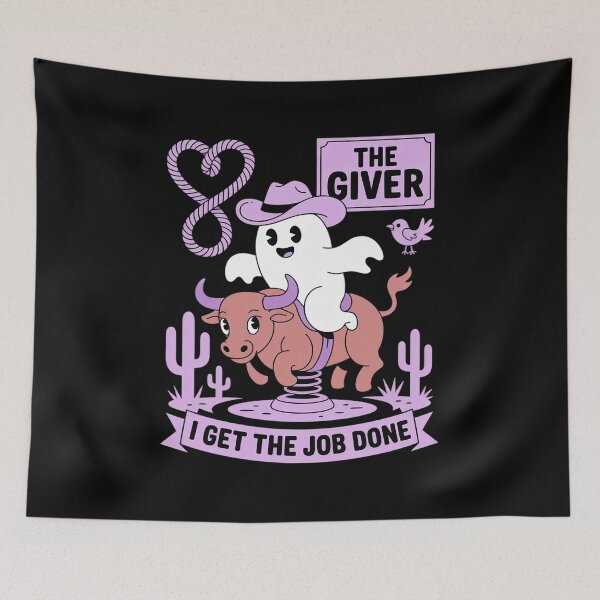 Item preview, The Giver - Cowboy Ghost Gets the Job Done designed and sold by marcusry.