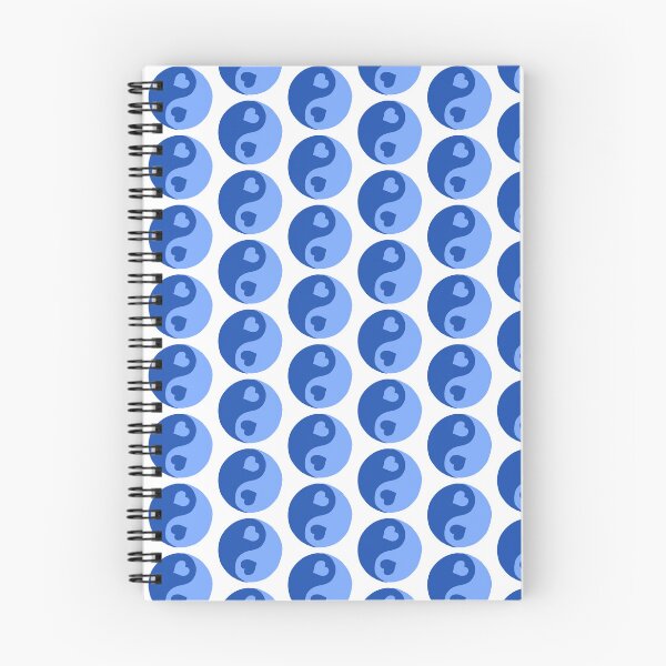 Item preview, blue heart yinyang designed and sold by KMR .