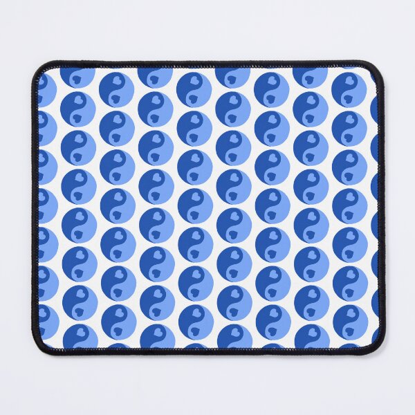 Item preview, blue heart yinyang designed and sold by KMR .
