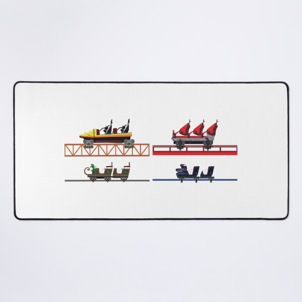 Item preview, Plopsaland Deutschland Coaster Cars Design designed and sold by CoasterMerch.