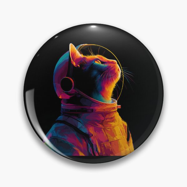 Item preview, Space Cat Astronaut IV designed and sold by WolfmanProphecy.