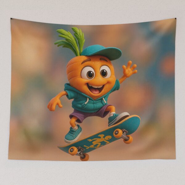 Item preview, Skater Carrot designed and sold by Sillytoe.